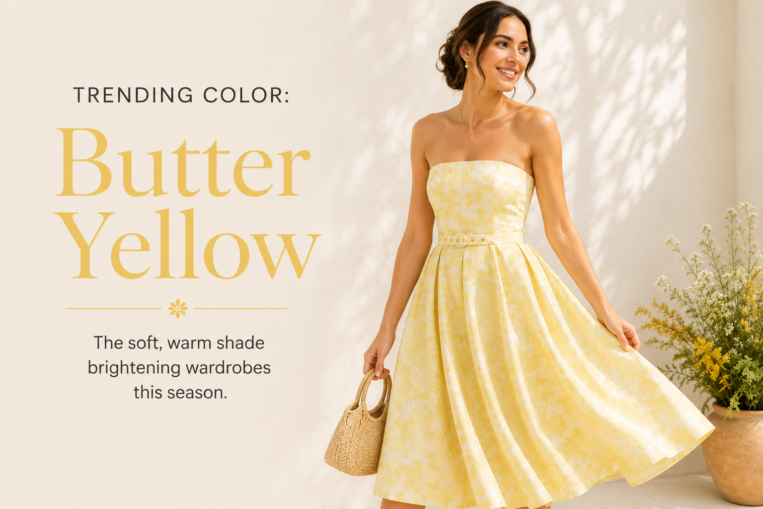 Butter Yellow: The Color Everyone Is Wearing This Season