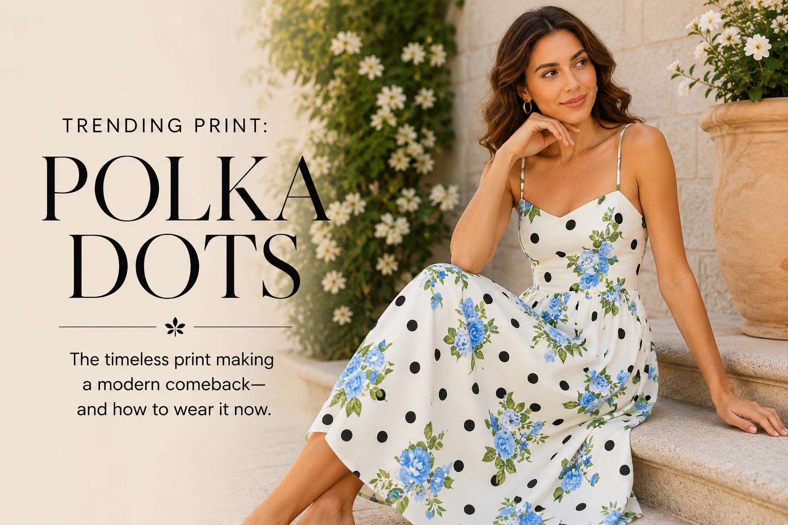 Trending Print: Polka Dots Are Back—and More Chic Than Ever