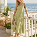 Round Crochet Woven Handheld Straw Bag