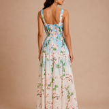 Cherry Blossom Sky Maxi Dress