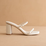 Pearl Blossom Heels