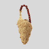 Amber Coast Raffia Bag