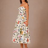 The Pomeline Polka & Petal Midi