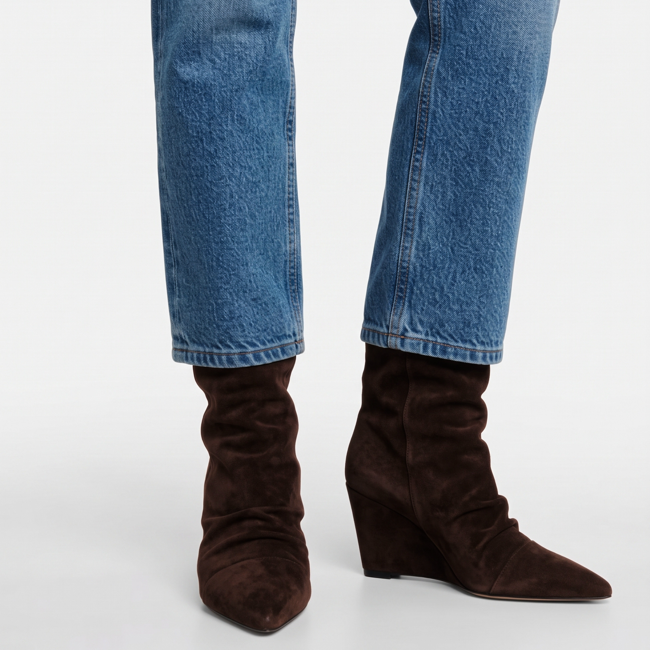 Jill Slouch Wedge Boots