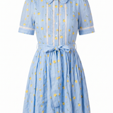 STARLIT SKIES WOVEN MINI DRESS