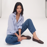 Erika II Leather Ballet Flats