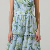 Fleur de Jardin Tiered Maxi Dress