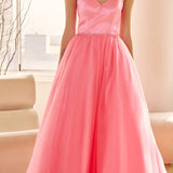 Juliet 265 Strapless A-Line Ball Gown Beaded Belt