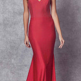 Juliet 276 Stone Accented Long Mermaid Gown
