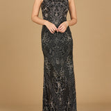 Halter Neck Beaded Dress