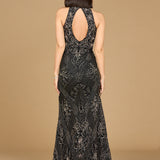 Halter Neck Beaded Dress
