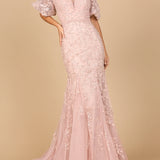Lace, Off Shoulder Mermaid Gown