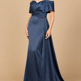 Off Shoulder Satin Dress