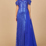 Off Shoulder Fitted Gown