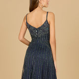 Spaghetti Strap V-Neck Dress