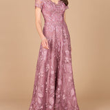 Tonal Lace Ballgown