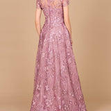 Tonal Lace Ballgown