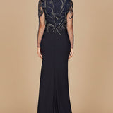 Long Sleeve Knit Gown