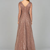 Modest Long Sleeve Ball Gown