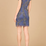 Cap Sleeve Cocktail Dress  - OUTLET