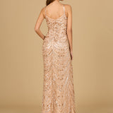 Scoop Neck Beaded Dress