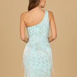 One Shoulder Cocktail Dress