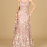 Ombre Lace Ballgown