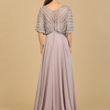 Chiffon A-line Long Gown