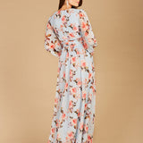 Long Sleeve Print Dress - OUTLET