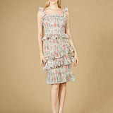 Print Midi Length Dress - OUTLET