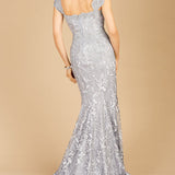 Fitted Lace Mermaid Gown