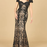 Fitted Lace Mermaid Gown