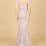 Fitted Lace Mermaid Gown