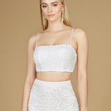 Spaghetti Strap Beaded Top