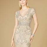 Lara 29571 - Embellished Short Dress