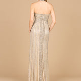 Halter Neck Dress with Keyhole