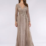 Lara 29620 - Lace Skirt Overlay Dress OUTLET