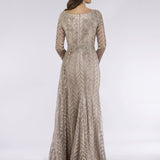 Lara 29620 - Lace Skirt Overlay Dress OUTLET
