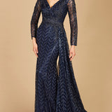Lara 29620 - Lace Skirt Overlay Dress OUTLET
