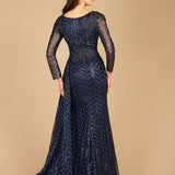 Lara 29620 - Lace Skirt Overlay Dress OUTLET