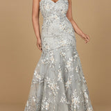 Lara 29642 - Cap Sleeve Mermaid Gown
