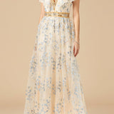 Lara 29966 - Lace, V-Neck Dress