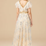 Lara 29966 - Lace, V-Neck Dress