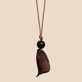 Artisanal Woodland Pendant Necklace