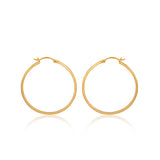 Matte Hoop Earrings