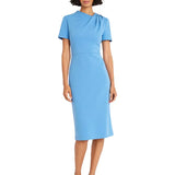Short Sleeve Sheath Dress