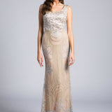 Lara 33622 - Lace Beaded Gown OUTLET