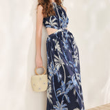 COASTAL STARGAZER WOVEN MAXI DRESS