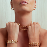 Sabrina Abstract Sculptural Bracelet