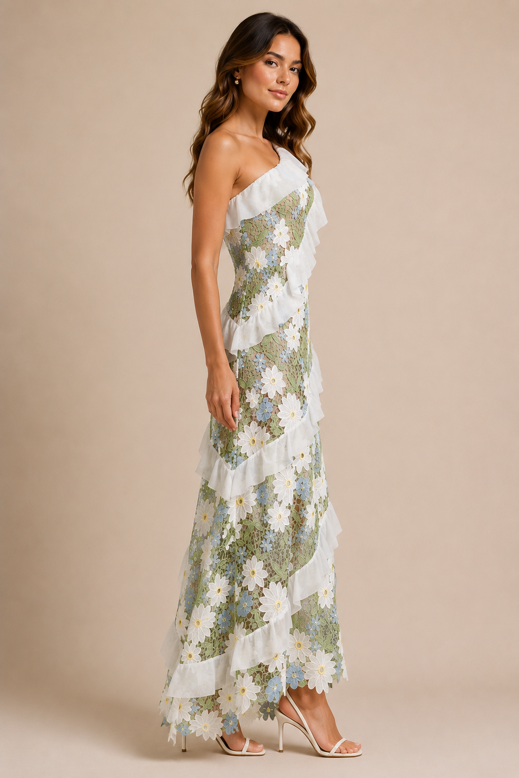 Marguerite Garden Lace Dress